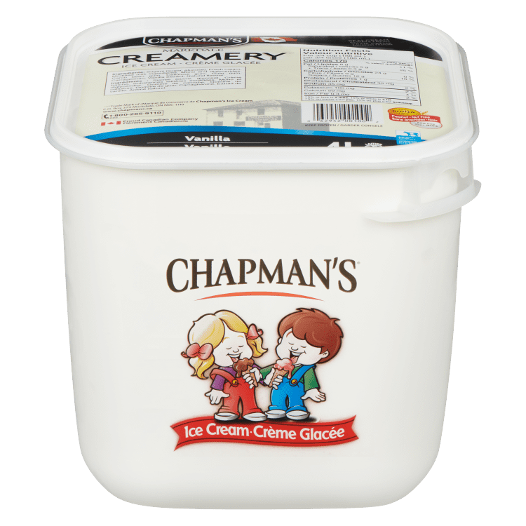 Chapman's Vanilla Ice Cream, 4L