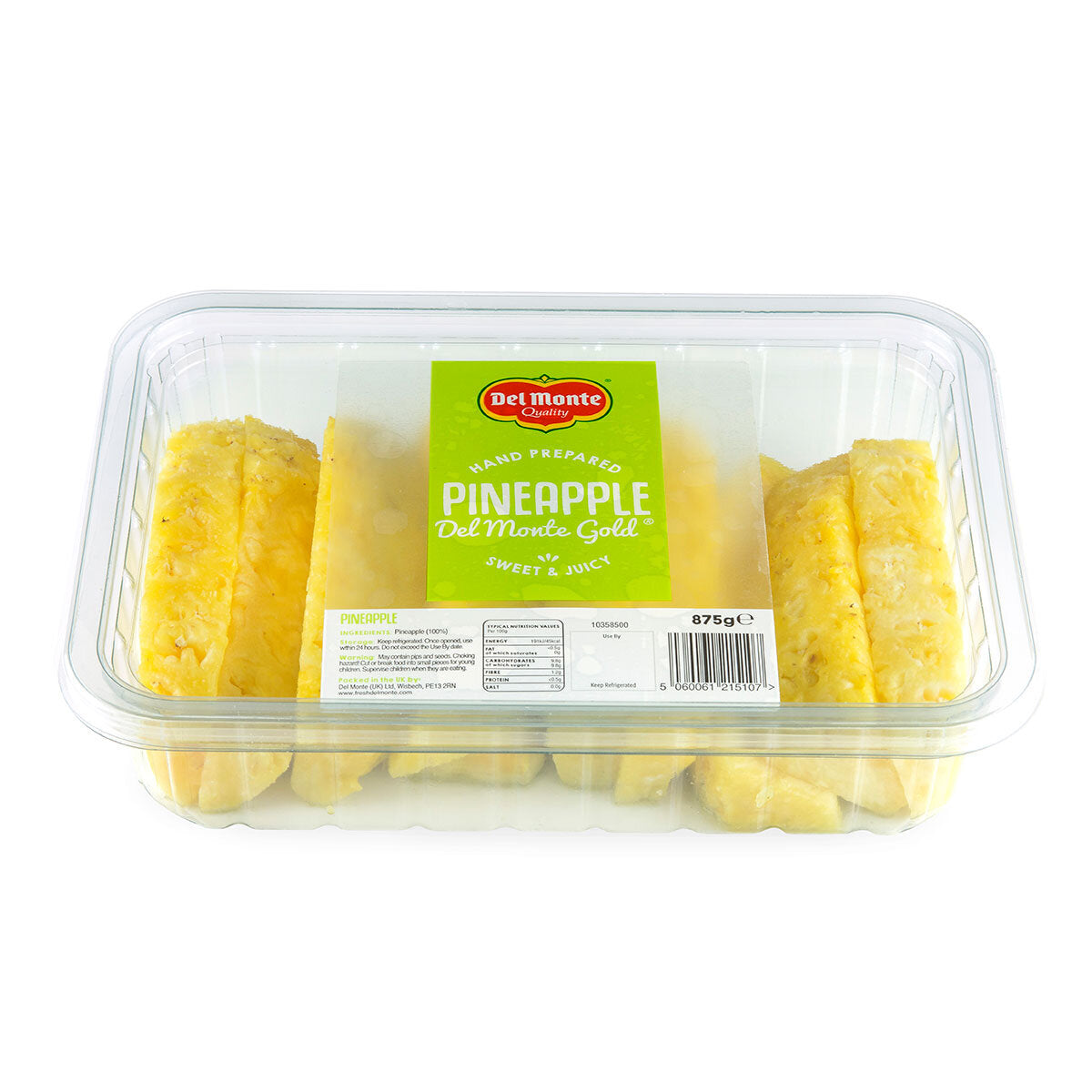 Pineapple Spears, Fresh 3 lb-Preorder