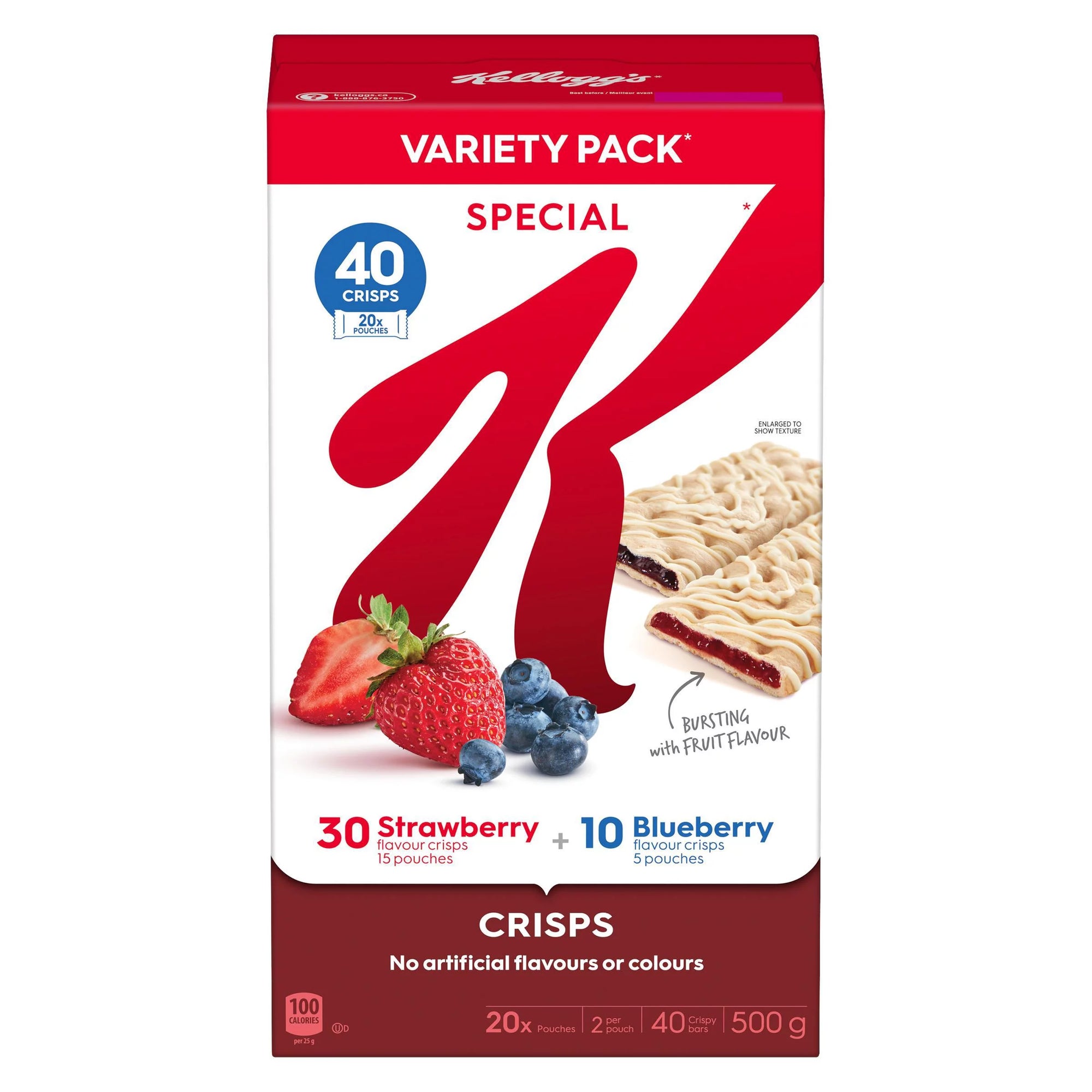 Kellogg's Special K Cereal Bars, 500g