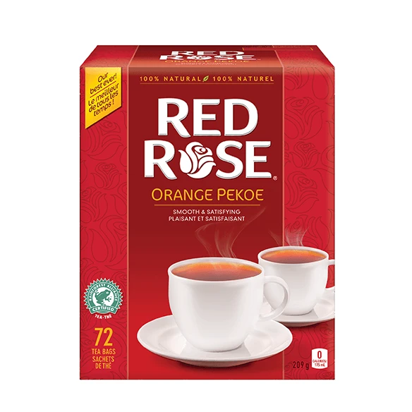 Red Rose Tea, Orange Pekoe, 72 Bags