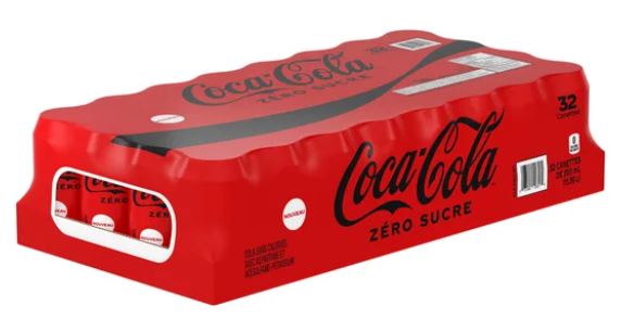 Coca Cola, Zero, 32x355ml Cans