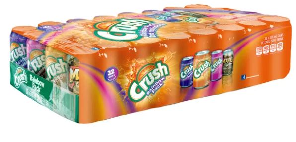 Crush Rainbow Pack, 32x355ml Cans