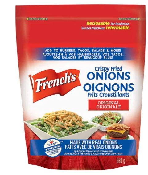 French's Crispy Fried Onions, 680g