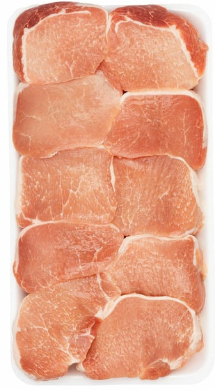 Pork Loin Centre & Rib Chops Boneless (approx 2.4kg) - PREORDER