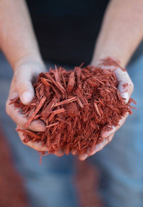 Landscaping Mulch Red, Bag