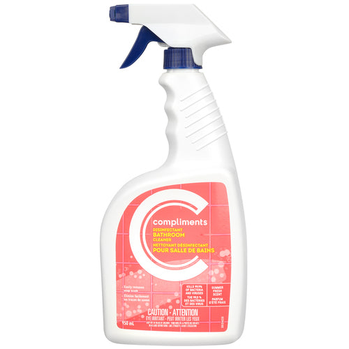 Compliments Disinfectant Bathroom Cleaner, 950ml