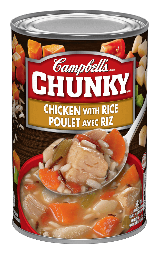 Campbell's Chunky Chicken With Rice Soup 515ml