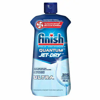 Finish Jet-Dry Ultra Rinse Aid, 315 loads, 946ml